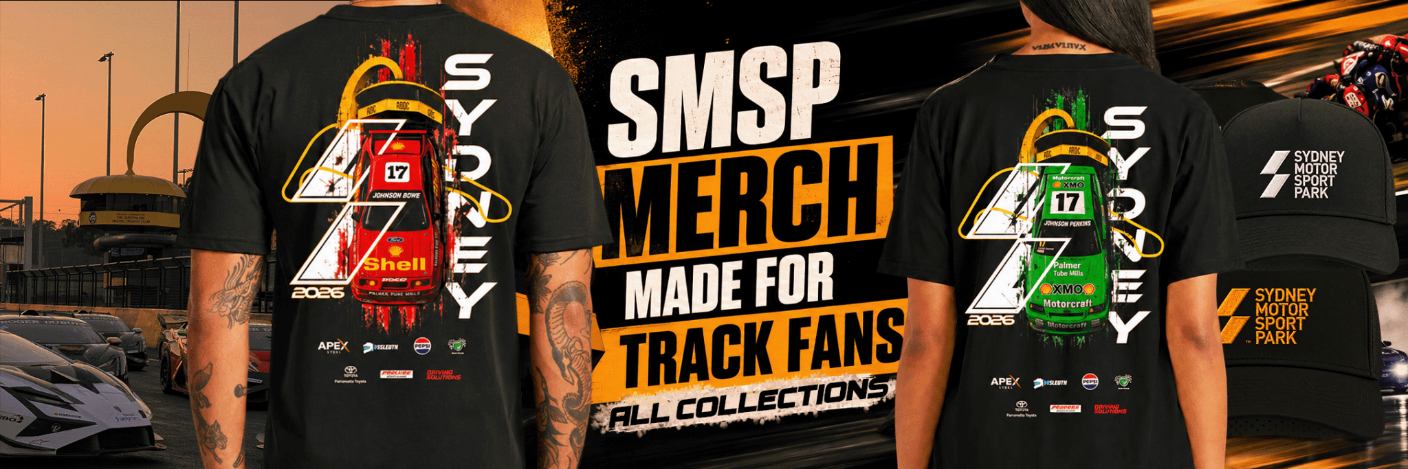 All Collections - Sydney Motorsport Park Events and Online Shop