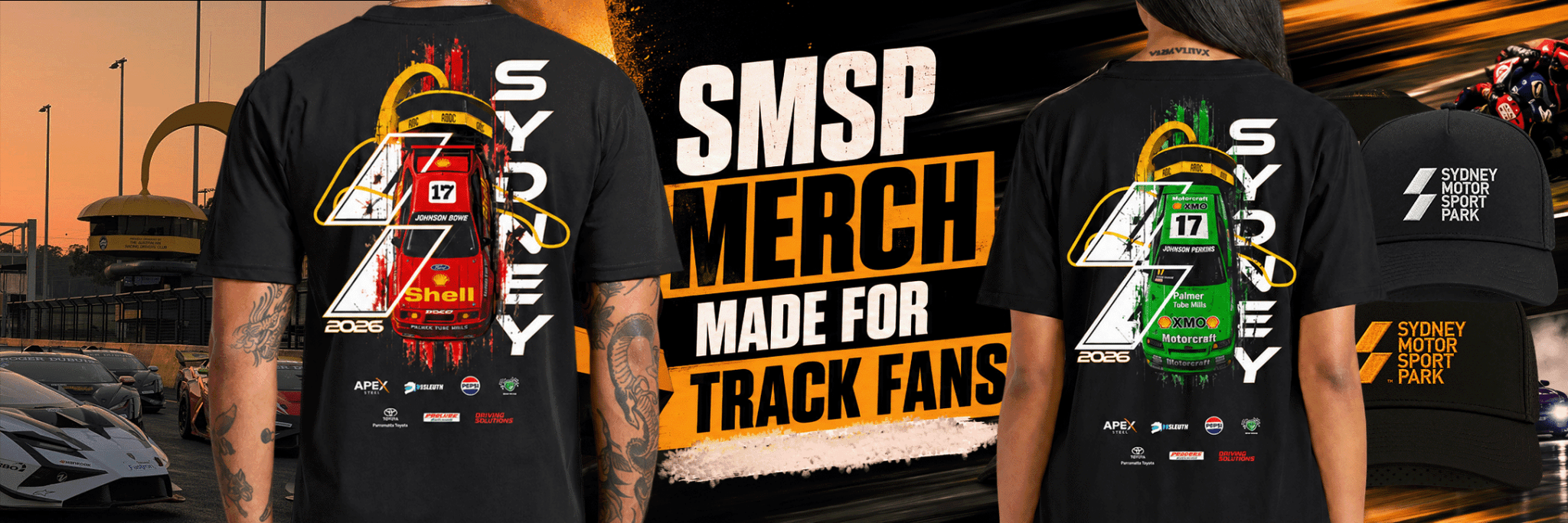 Apparel - Sydney Motorsport Park Events and Online Shop