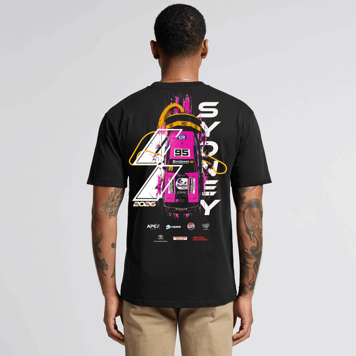 2026 Muscle Car Masters Magenta 95 T-Shirt - Sydney Motorsport Park Events and Online Shop