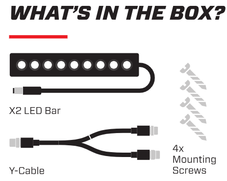 X2 LED Bar Package
